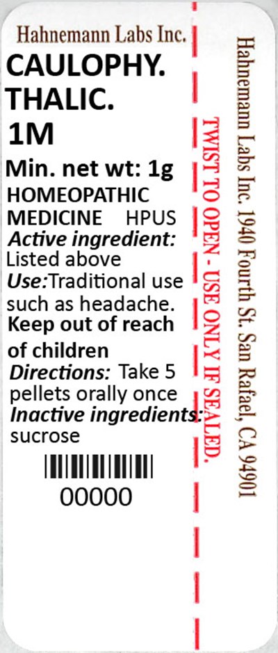 Caulophyllum Thalictroides 1M 1g - Caulophyllum Thalictroides 1M 1g